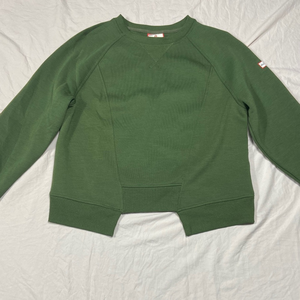 Hunter for Target  green sweatshirt